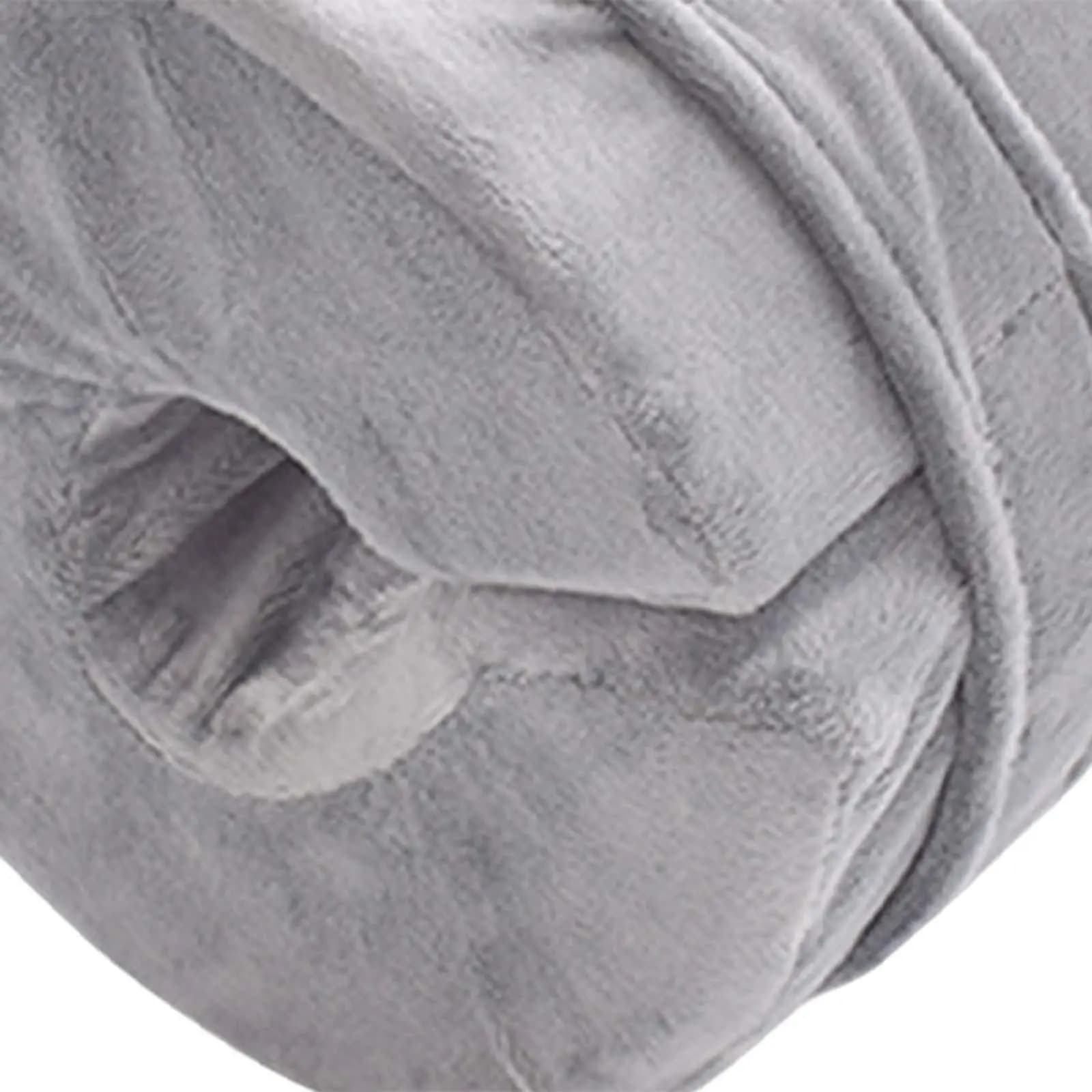 Foot Elevation Pillow with Adjustable Hook and Loop Heel Protectors Foot Cushion