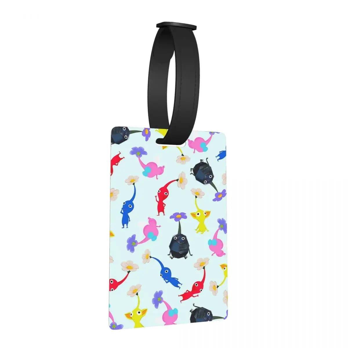 Etichette per Bagagli Pikmin, Accessori per Valigie, Targhette per Bagagli da Viaggio, Porta Etichette con Nome e Indirizzo