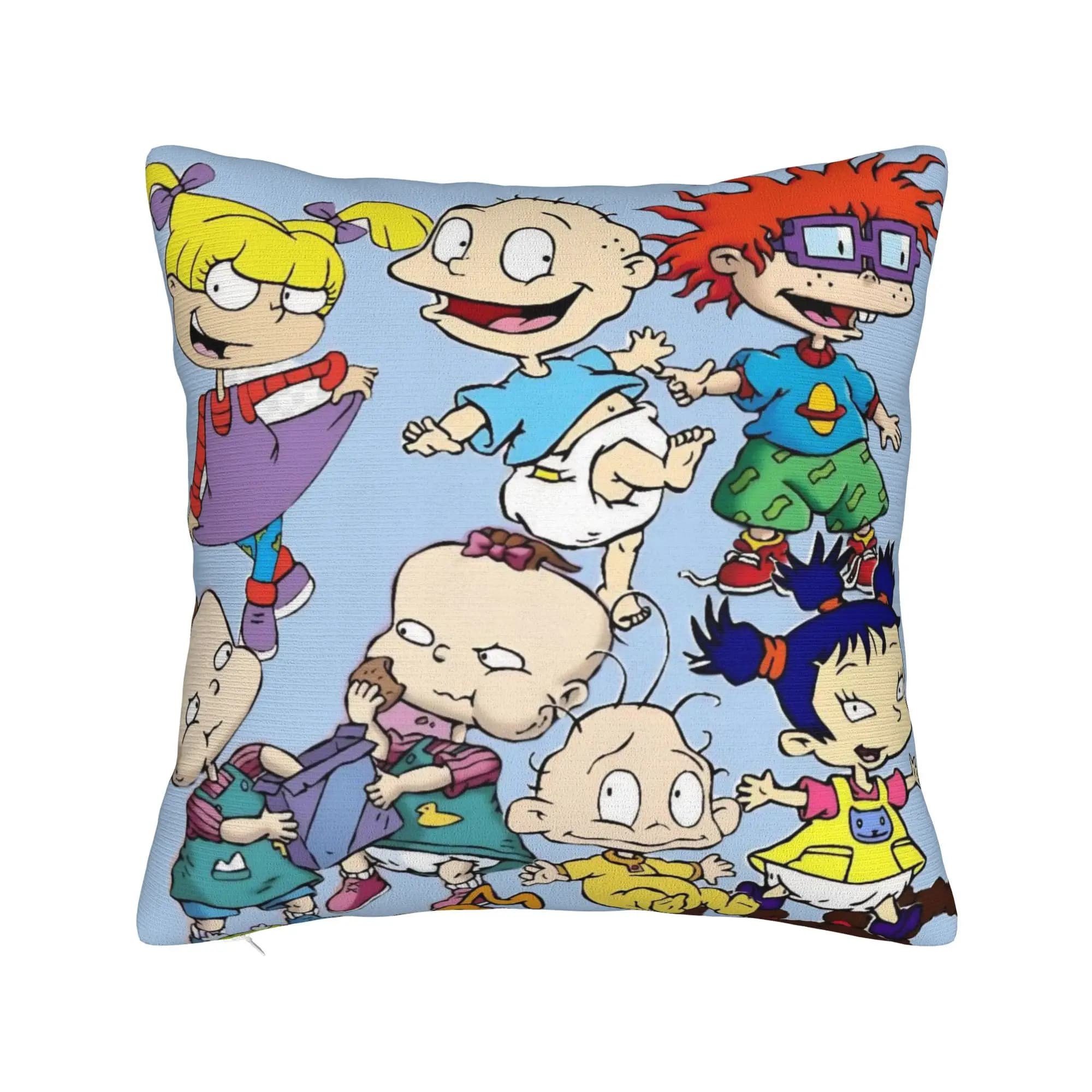 Decorative Pillow Covers Cartoon R-Rugrats Accessories Seat Throw Pillow Case Cover Square Multi Size