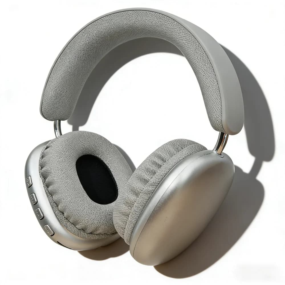Bluetooth Wireless Stereo Over-Ear Headphones with Reduction of Noise for Music, Sport and Gaming, Compatible with iPhone and Android, with Microphone