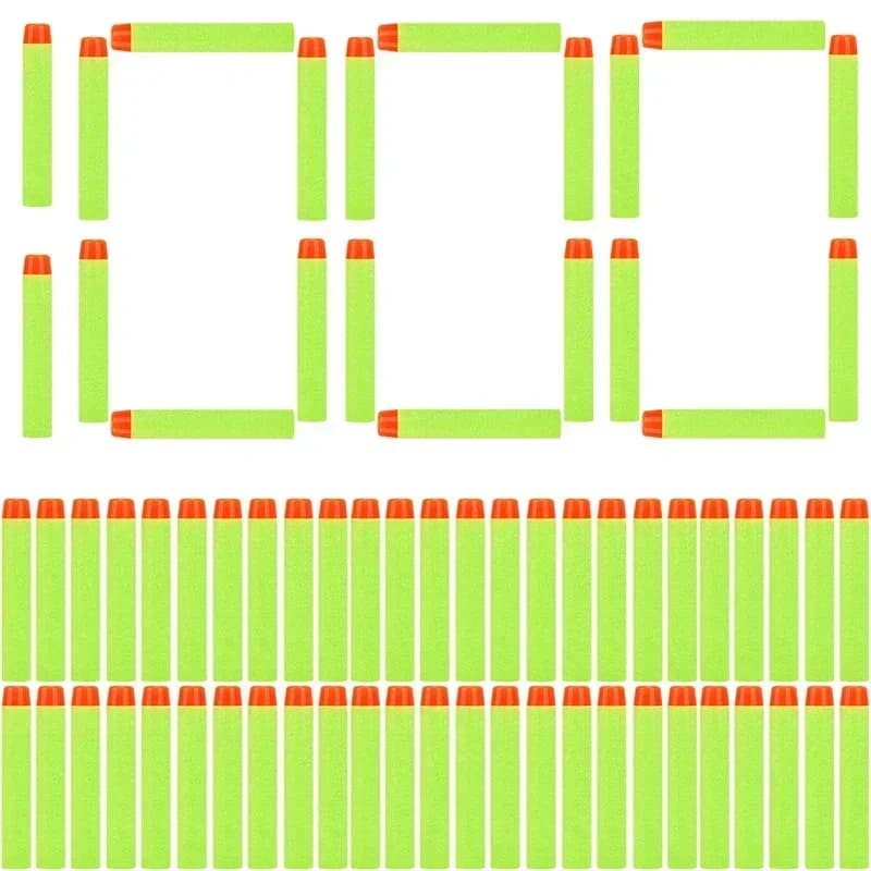 YGreen Palline a testa tonda solida da 7,2 cm per N-strike Elite Series Blasters Schiuma EVA Ricarica freccette Pistole giocattolo per bambini Accessori