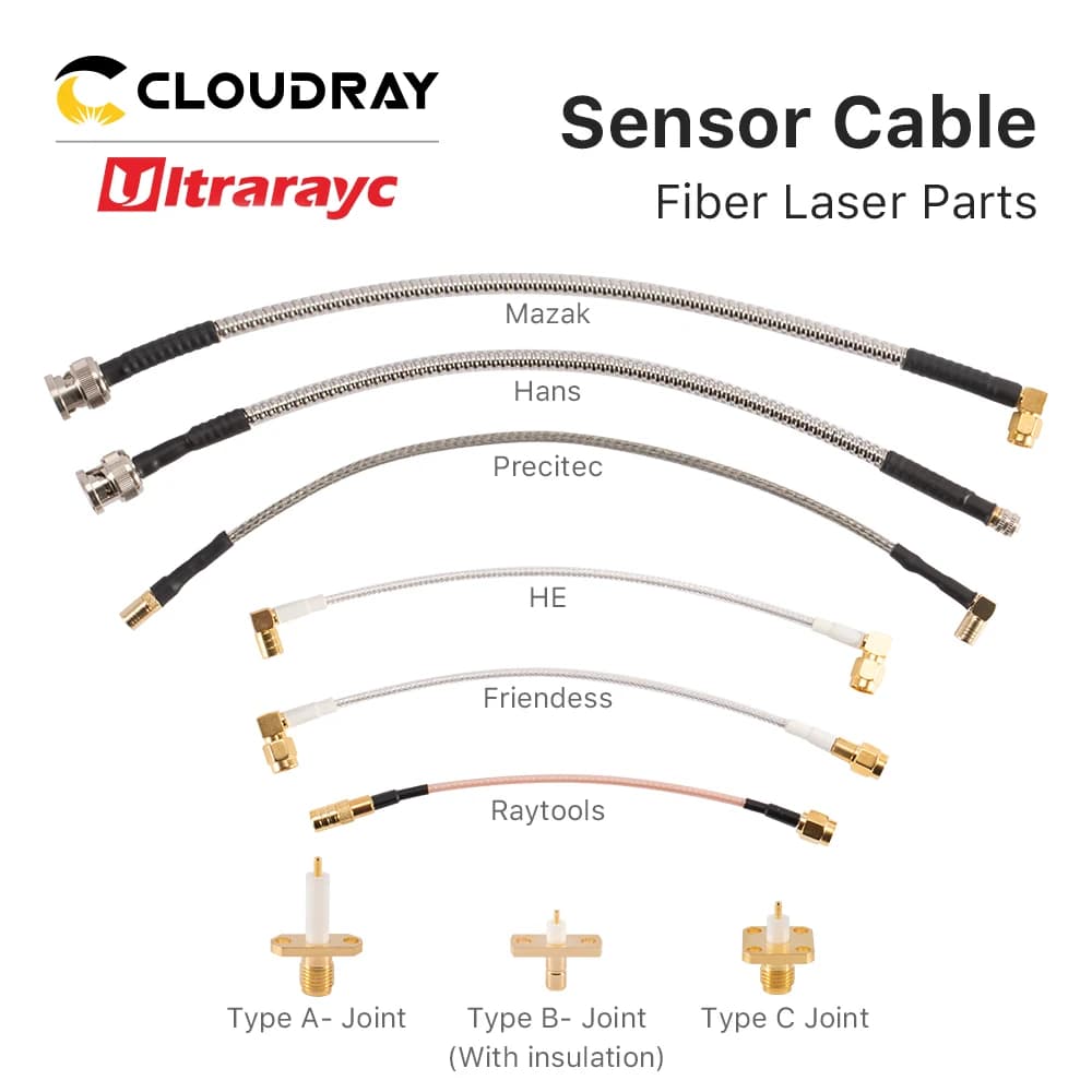 Ultrarayc Laser Sensor Cable Wire For Precitec Raytools Hans Optical Fiber Laser Amplifier Preamplifier Cutting Head Machine