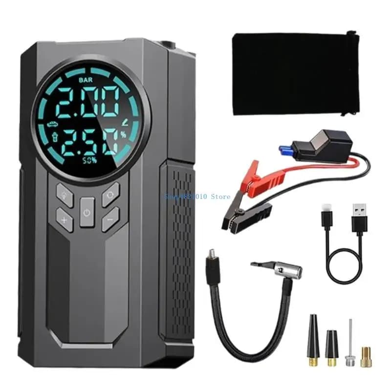 T3LF 150PSI Pneumatico Pneumatico per saltare il compressore d avviamento con luce a LED