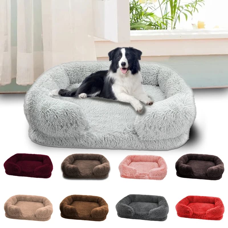 Dog bed thickened for large dogs: egg sponge, easy to remove and wash, durable furniture for pets,