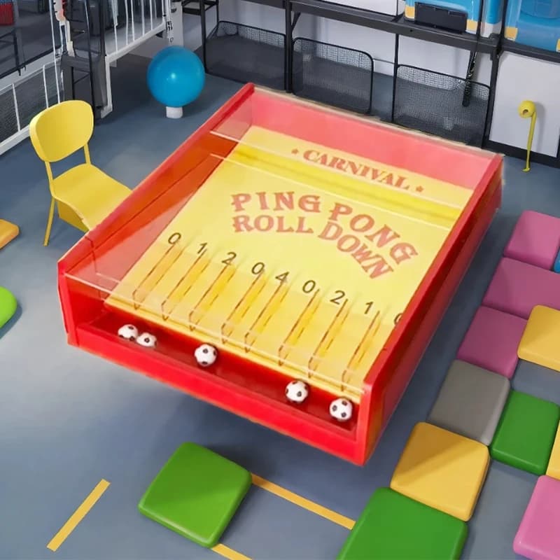 Lotteria con palline rotanti, gioco della lotteria da ping pong rotolante Giochi interattivi Giochi per eventi Giochi di carnevale Oggetti di scena per eventi