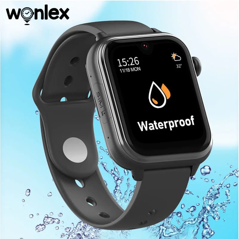 Wonlex KT37 GPS Smart Watch Bambini AI Assistente vocale APP Monitor WiFi Localizzatore di posizione Videochiamata 4G Smart Watch per bambini