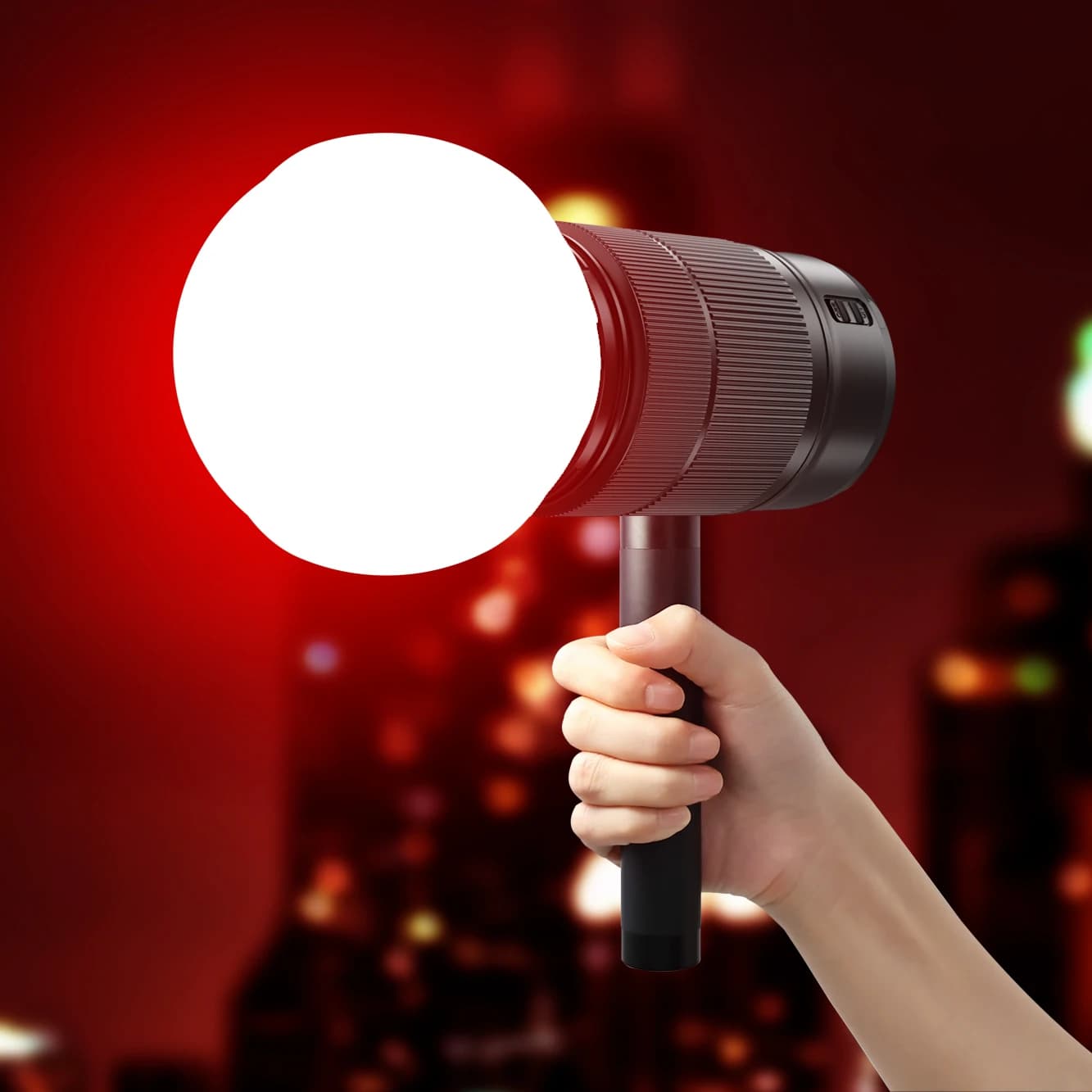 Luci video LED RGB da 60 W con 12 effetti FX, 2500 K-6500 K, 115 mAh, ricarica rapida di tipo C, supporto Bowens per la fotografia