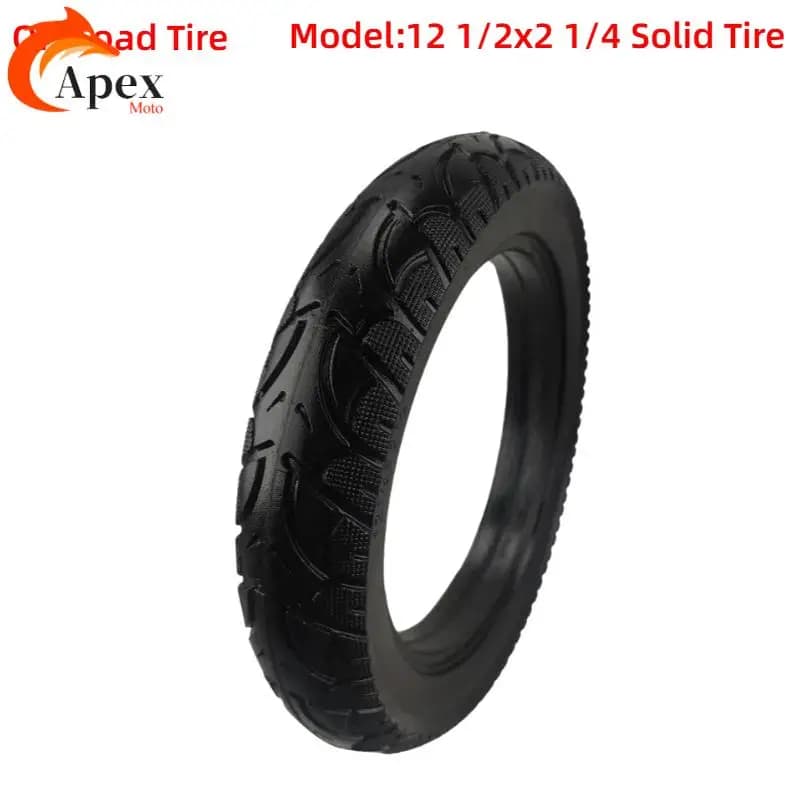 12 inch solid tire 12 1/2X2 1/4 electric bicycle electric scooter tire 12.5X2.25 wheel tire accessories
