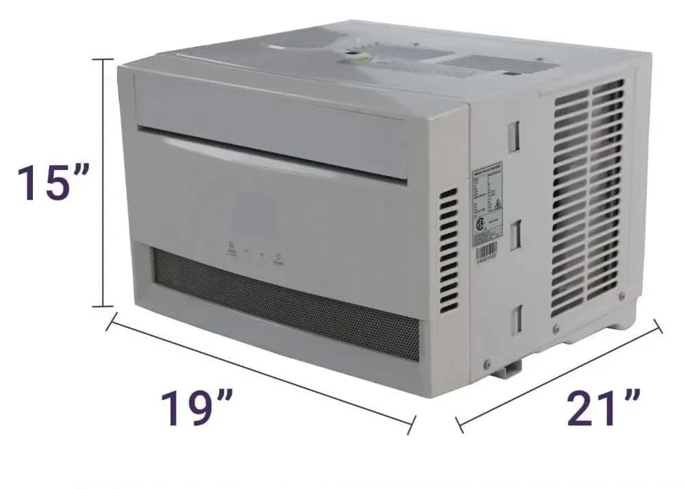 t Deumidificatore Freonic 10.000, stanze medie fino a 450 mq. Ft, finestra per condizionatore d'aria con telecomando in bianco, 10000 BTU