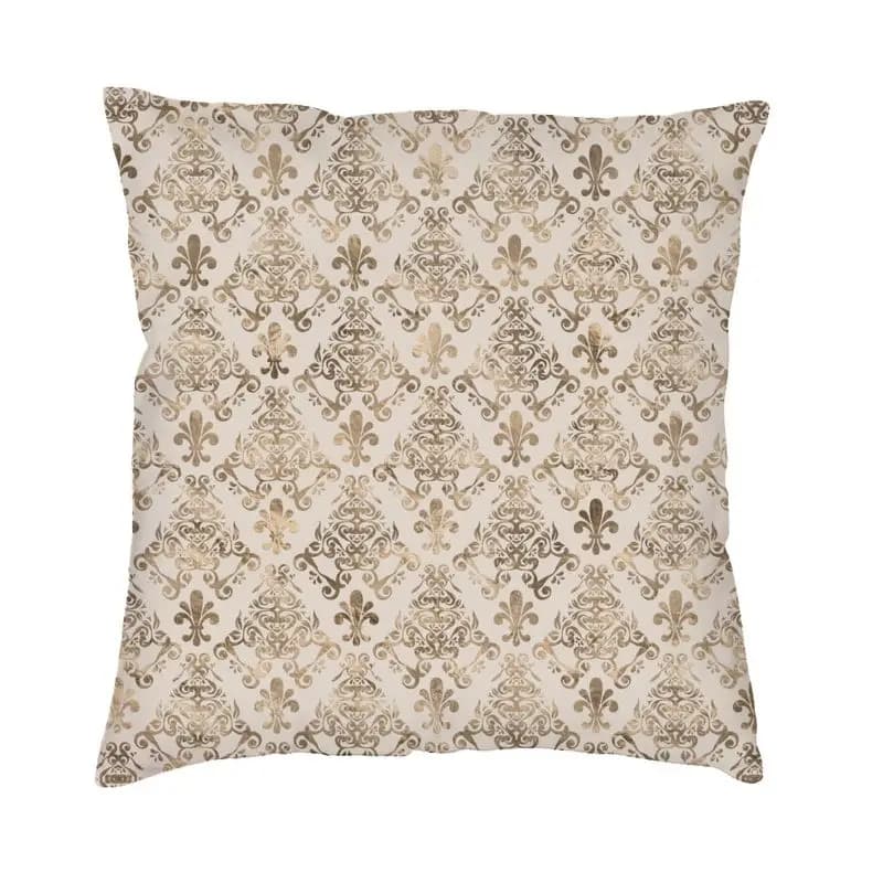 Fleur De Lis Federa per cuscino 45x45 cm Decorazione per la casa Fleur-De-Lys Fiore di giglio Fodera per cuscino di lusso Federa per auto