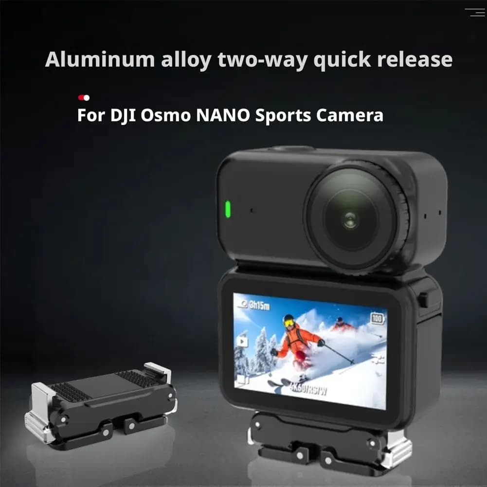 Support magnetic quick release adapter for DJI Osmo-Nano 434*17.2*15.7mm Support magnetic adapter in metal Sport Action Video Ca M9E4
