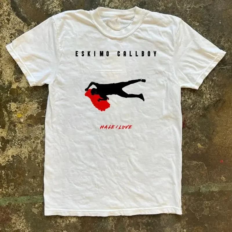 Maglietta Hate Love Album ELECTRIC CALLBOY Band For Fan dalla S alla 5XL GC2432