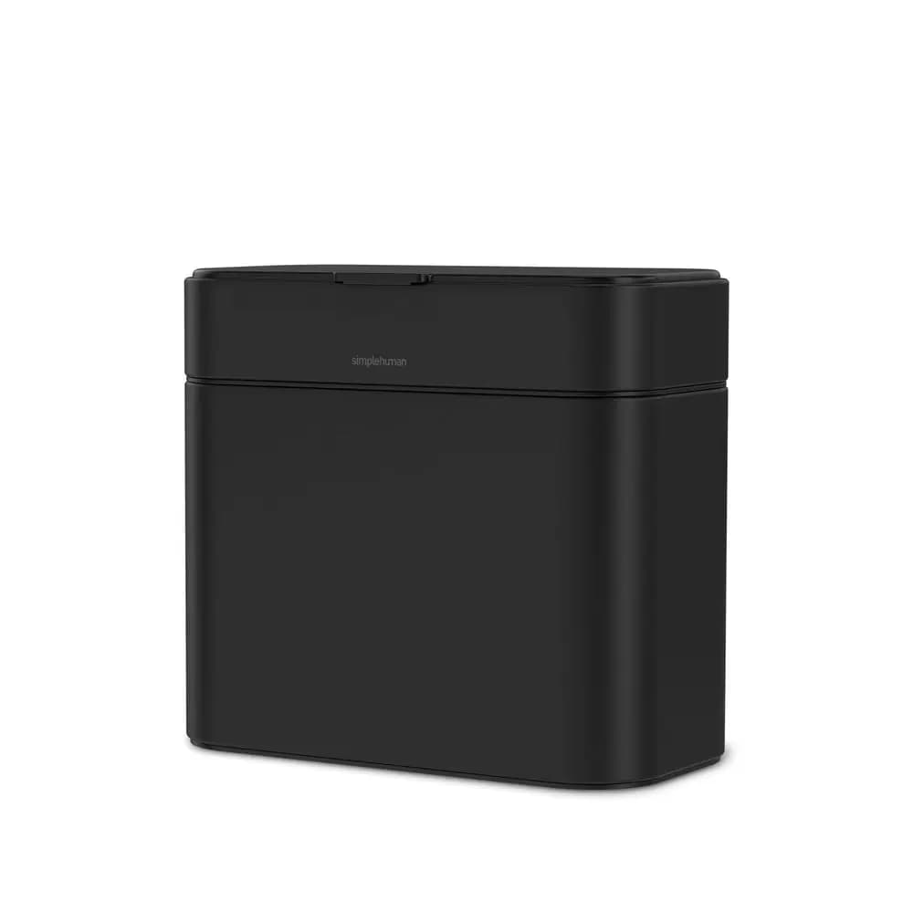 Contenitore per Compostaggio, Smontabile e da Appoggio, 4 Litri 1,06 Galloni, Nero Opaco