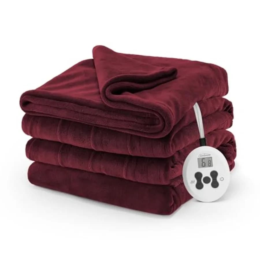 Coperta riscaldante Royal Luxe Cabernet - Misura singola