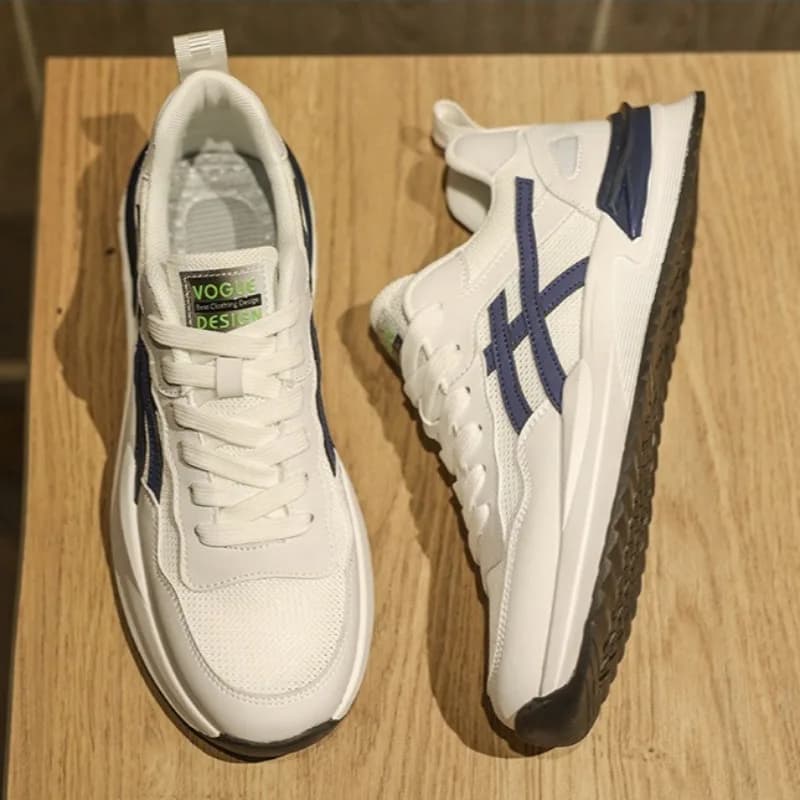 Men's Sneakers Fashion Outdoor Casual Shoes Mesh Breathable Comfortable Sport Running Shoes Luxury Mens Tennis Training Footwear