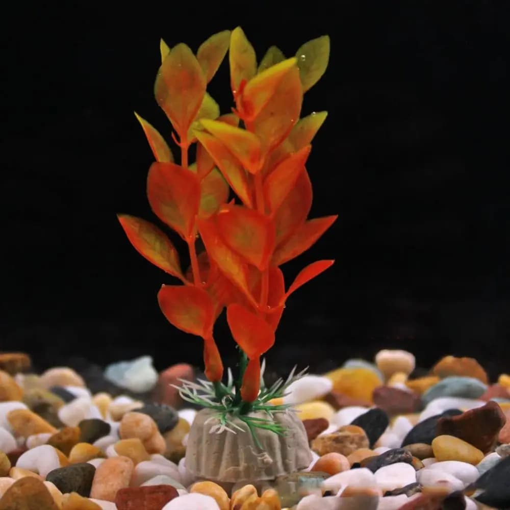 Artificial decorative underwater plants Realistic plastic aquarium Marine algae 10 cm Aquarius simulation for fake aquatic plants