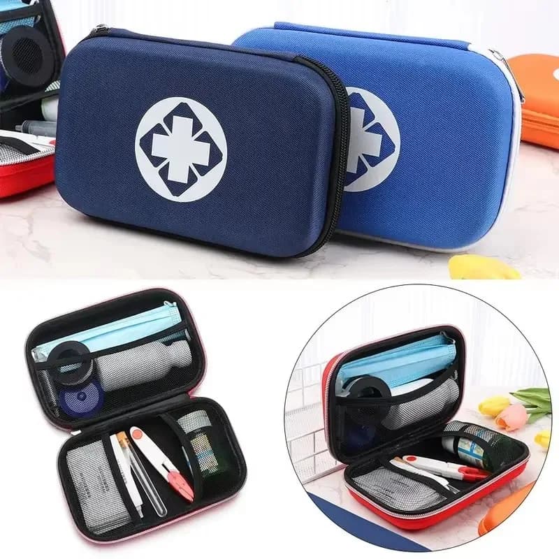 4Pcs Portable Emergency Medical Bag First Aid Storage Box For Household Outdoor Travel Camping Equipment Medicine Survival Kit