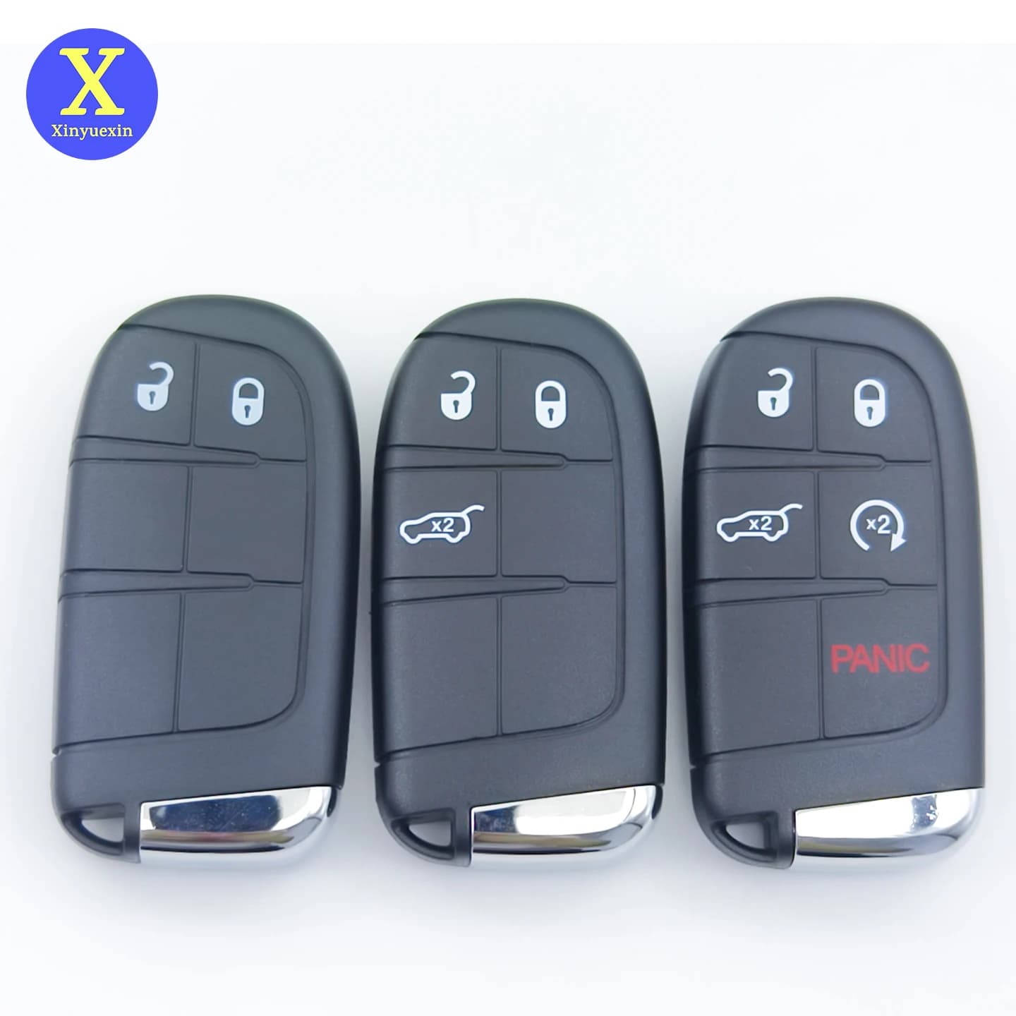 Guscio chiave Xinyuexin per Jeep Grand Cherokee, Chrysler, Dodge Dart, Journey, RAM 1500, Charger, Challenger, Durango 2011-2015