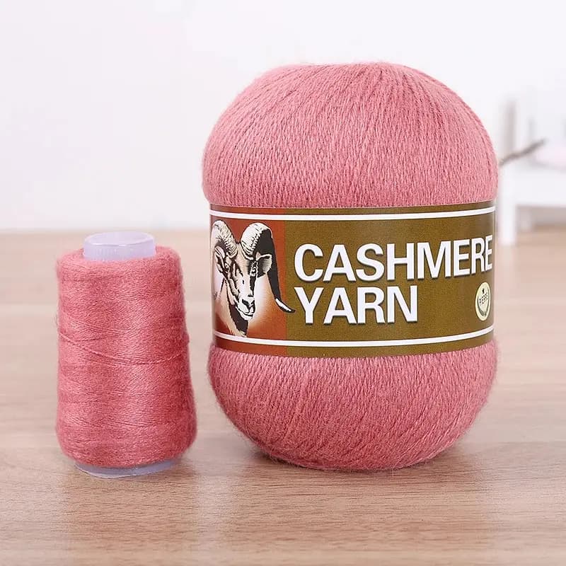 6 palline di Cashmere tessute a mano, utilizzate per realizzare maglioni, cappelli, sciarpe e filati lavorati a maglia