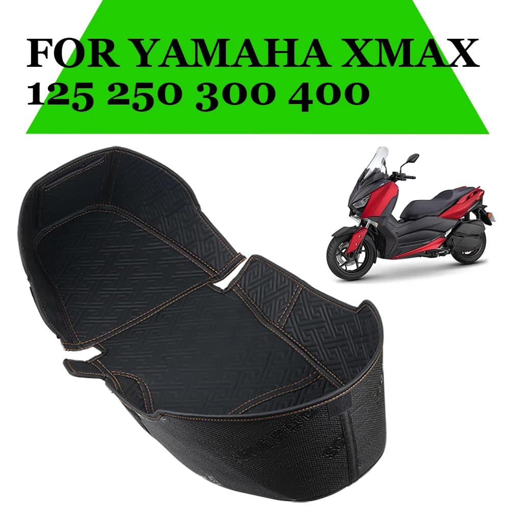 Per Yamaha XMAX300 XMAX 300 400 X-MAX 125 250 accessori moto Box Liner Protector Seat Storage bagaglio tronco interno Pad