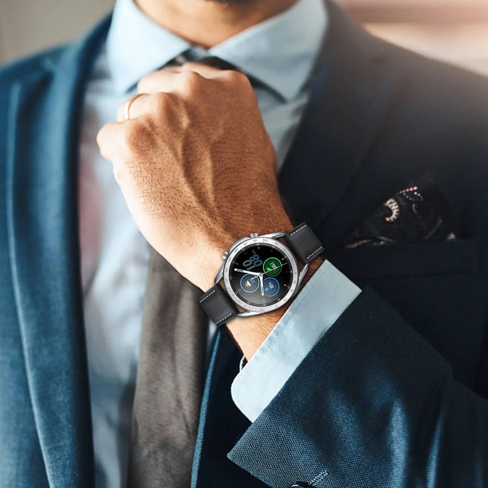 Cassa Protettiva in Lega di Alluminio per Orologio, Anello Ghiera Personalizzato, Resistente ai Graffi, Elegante Cornice per Smartwatch