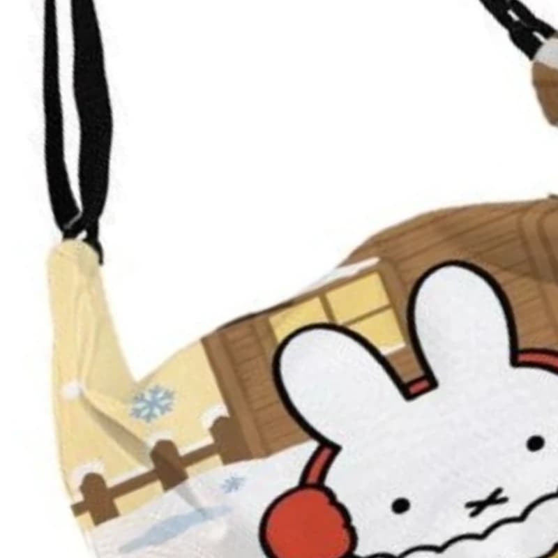 Cartoon Kawaii Miffy New Football Volleyball Basketball Multifunction Waterproof One Shoulder Straddle Go Out Accept Knapsack