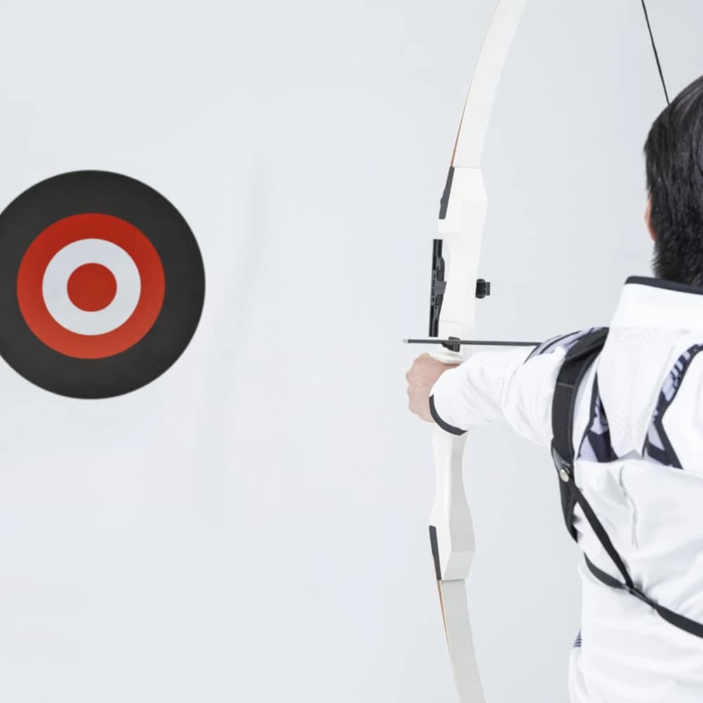 Bersaglio per Tiro con l'Arco 24*24*2.5cm, Target in EVA Indipendente per Caccia, Accessorio per Pratica di Tiro con l'Arco in Cortile