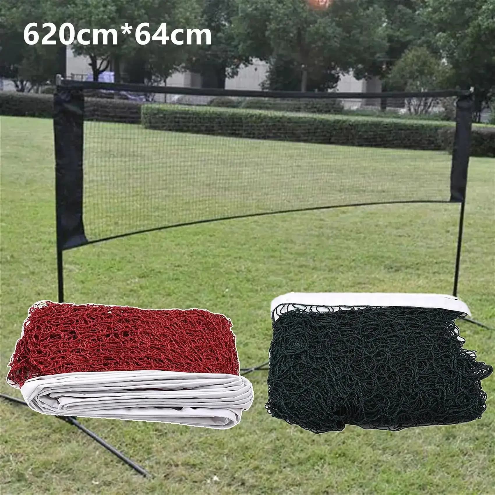 Standard Badminton Network for Professional Training for Outdoor Tennis Volleyball 6,2 * 0,64 M