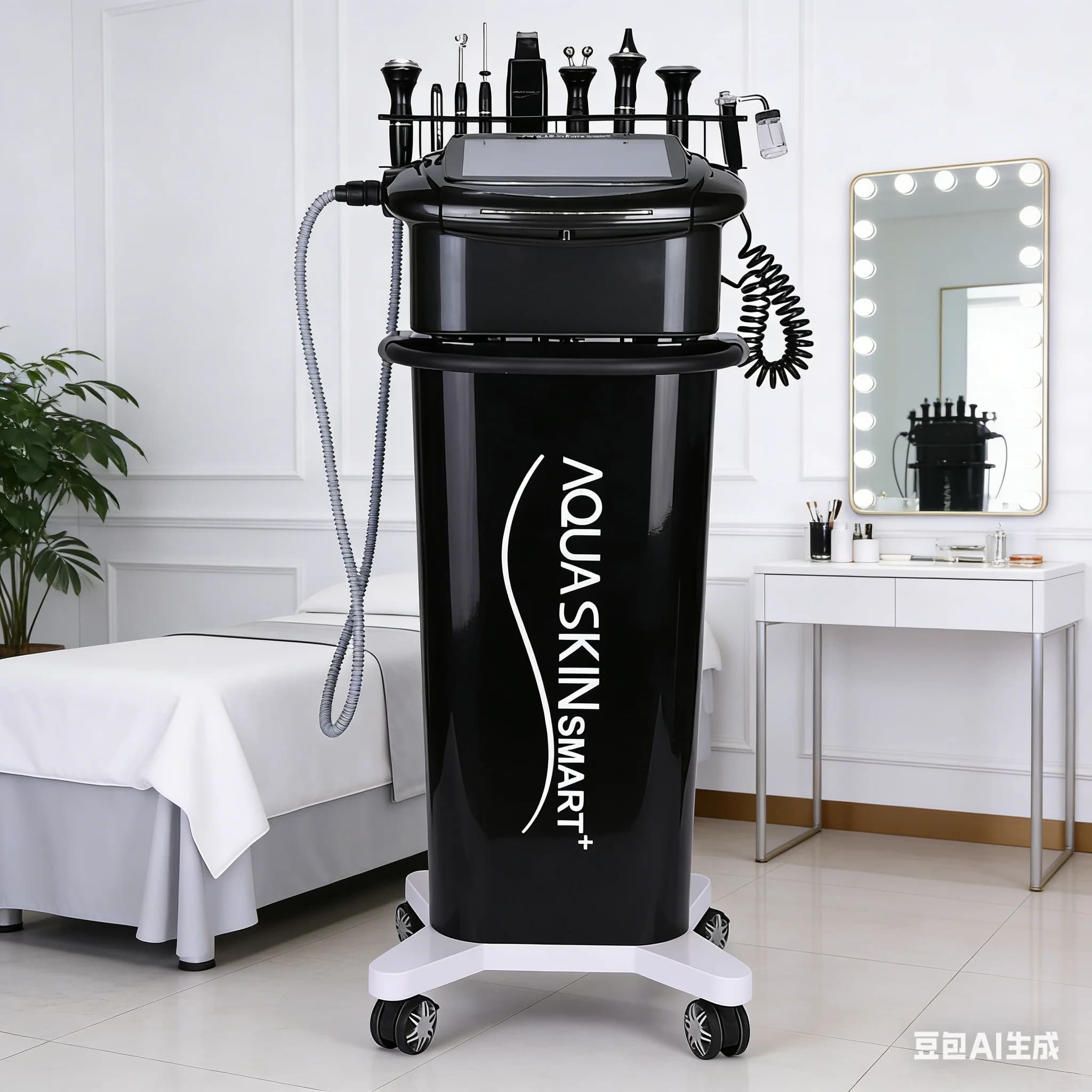 Multifunction device for Hydrodermabrasion with Water and Oxygen, Face Cleansing Machine and SPA Skin Care