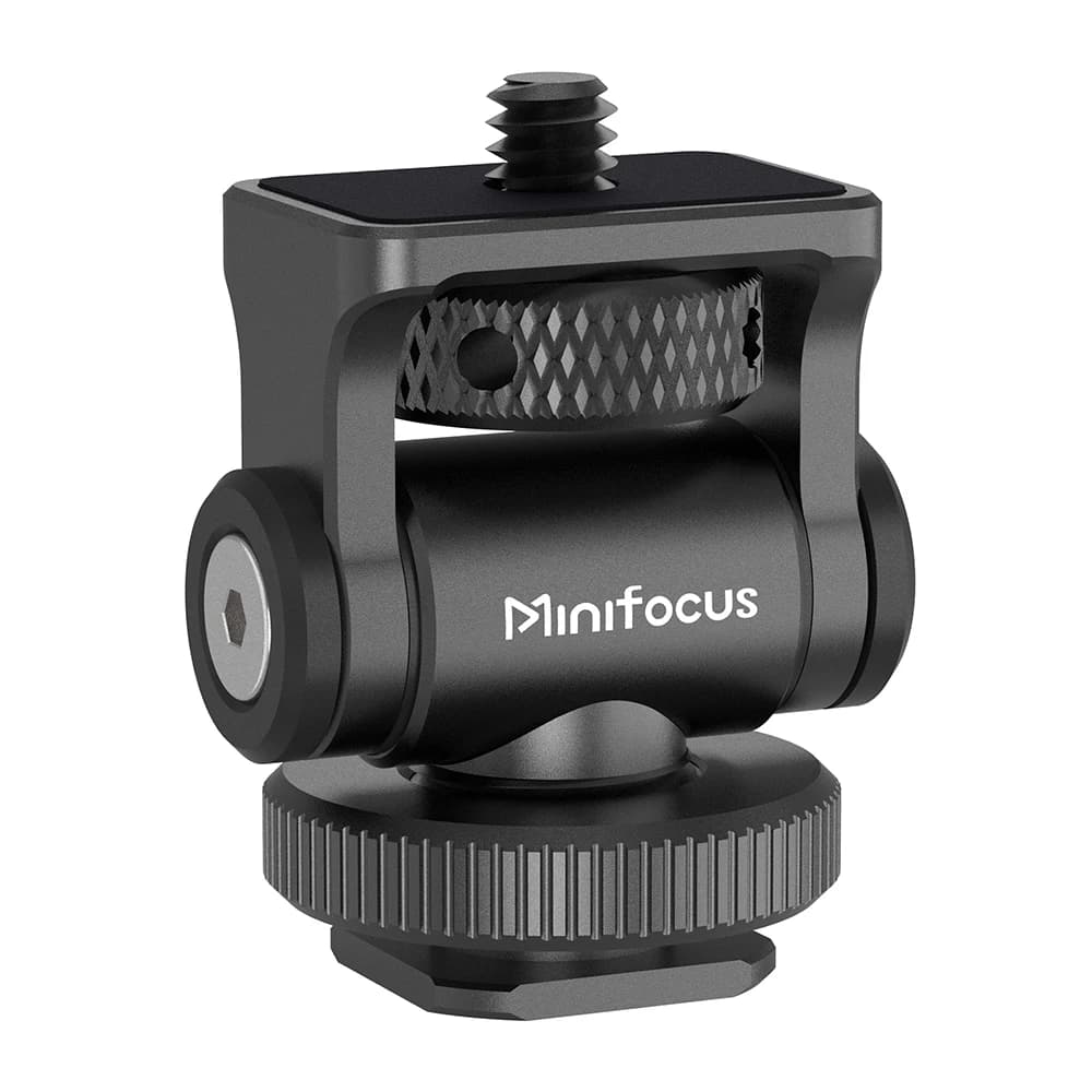Support for DSLR camera monitor Minifocus 180 ° Support for adjustable tilt monitor LED flash filling light with cold skating for Nikon Canon Sony