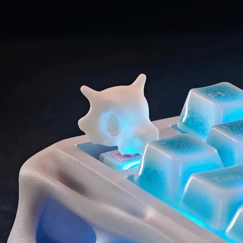Copritasti ESC con teschio Cappucci per tasti tastiera creativi e fantastici personalizzati in resina con stampa 3D per accessori per tastiera meccanica regalo