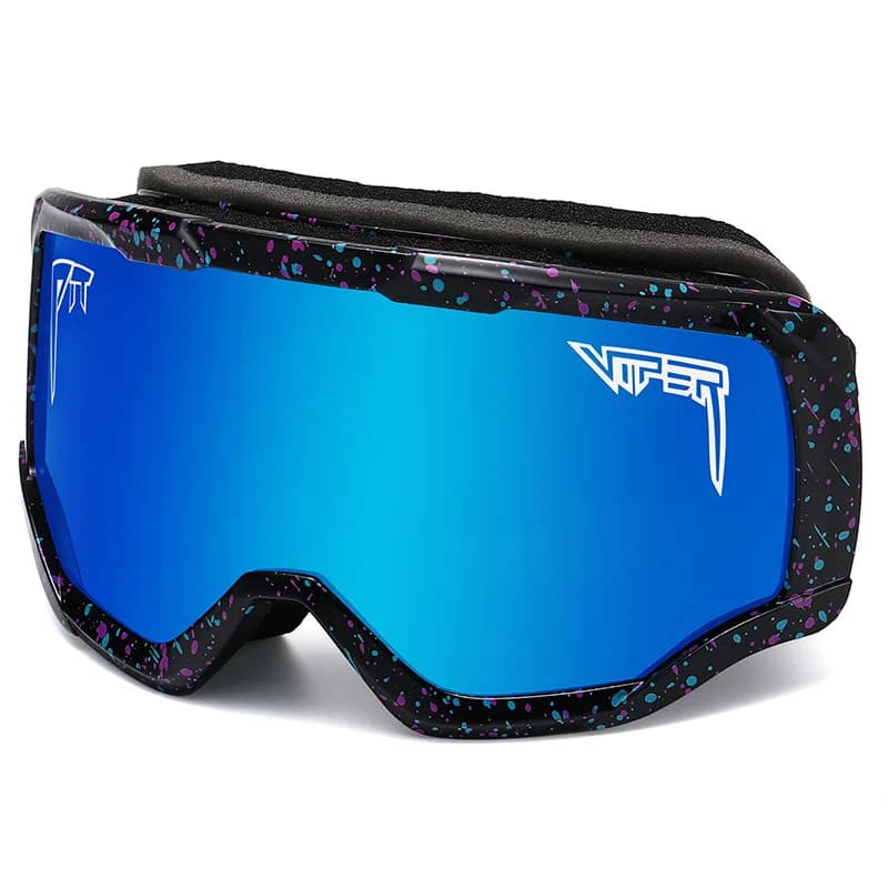 Pit Viper Doppi strati Occhiali da sci antiappannamento Uomo Donna Occhiali da snowboard da neve Occhiali da sci per motoslitta per adulti