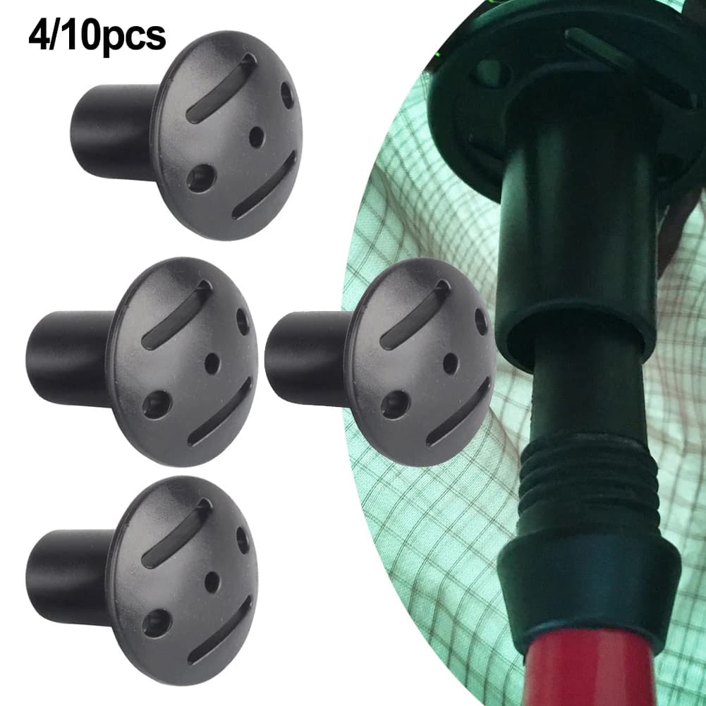 For Trekking Poles Boat Cover Pole Cap Puncture Proof Cap For Tent Poles Strong Grip Stable Support Portable Easy To Use