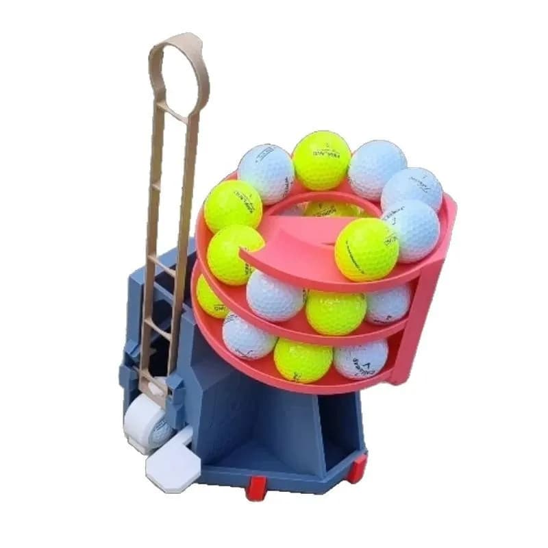 T-shirt da golf Nero puro, accessorio circolare, vite, pista