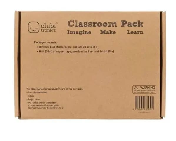 CS-CHIBITRONICS-09 Pacchetto Classroom (con 30 rosso, 30, giallo, 30