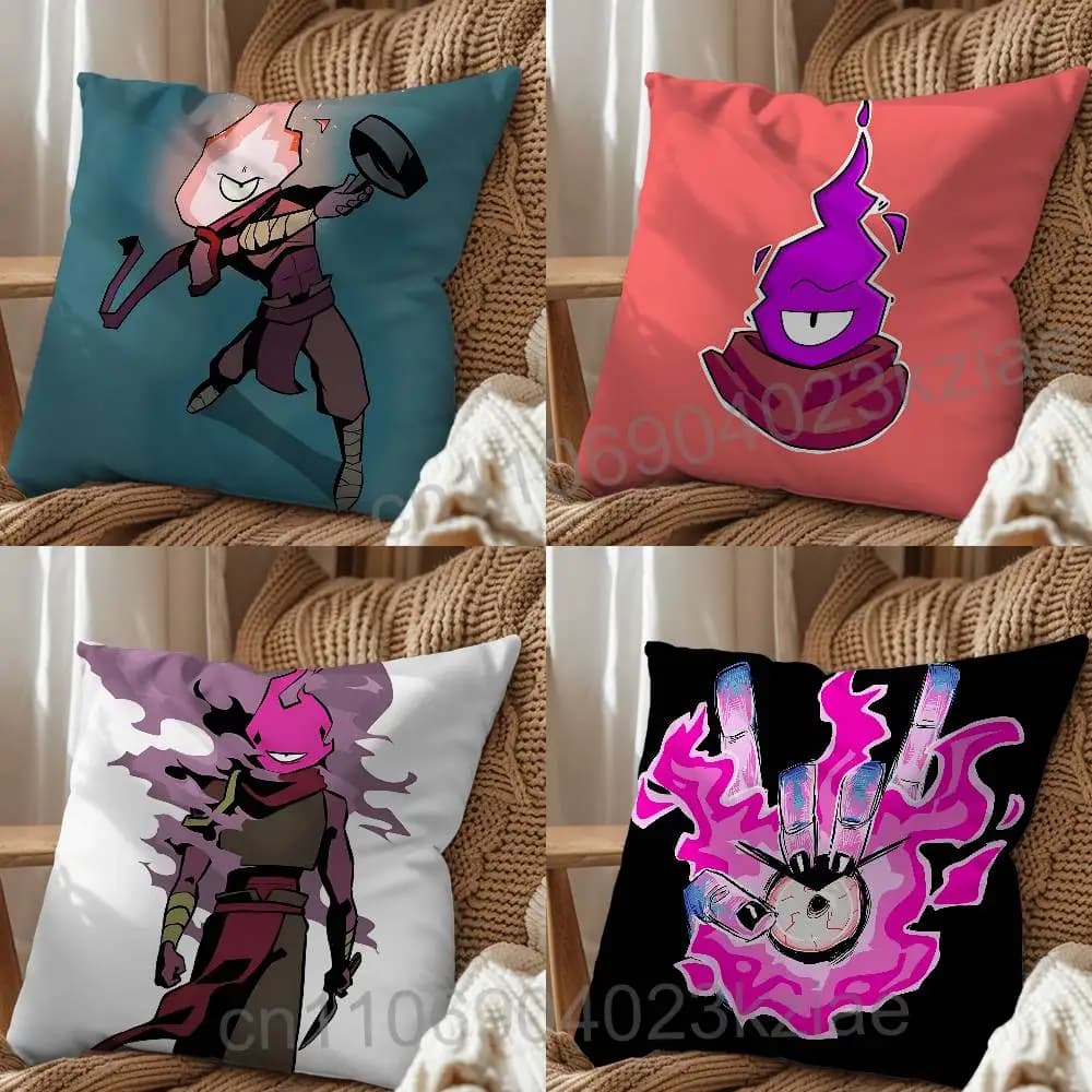 Swordsman game cool Alucard Dead Cells Pillow Case Living Room Sofa Cushion Cover Suitable For Home Bedroom Room Decoration