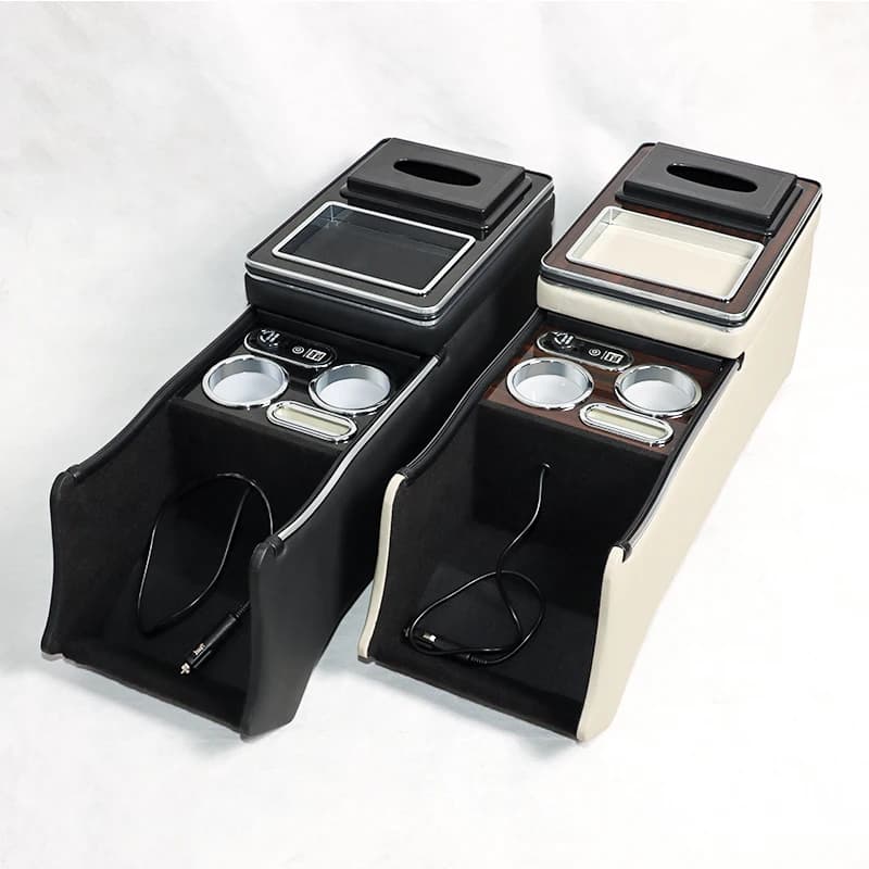 Fit for HONDA Odyssey Elyssion Front Armrest Console Box Storage Apartment Wireless Charging Drawer Car Armrest Box