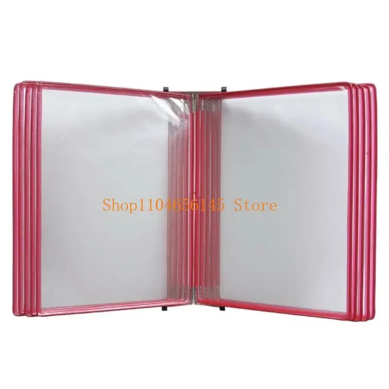 Organizzatori di sistemi di riferimento montati a parete con 10 tasche Tabellone del sistema di riferimento montato a parete per magazzino, officina