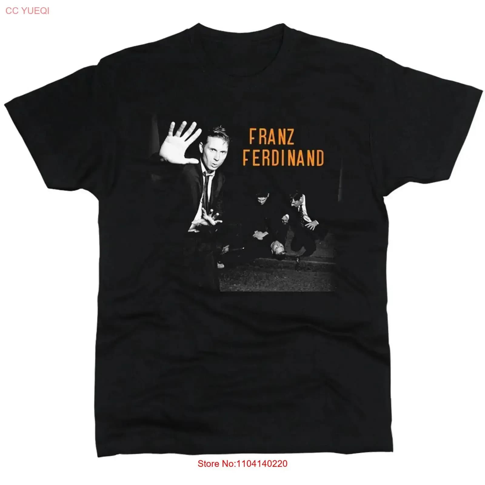 NEW FRANZ FERDINAND BAND For Fans Heavy Cotton Black S 5XL T Shirt TT517 vintage Washed Top For Everyday Wear designer clothes
