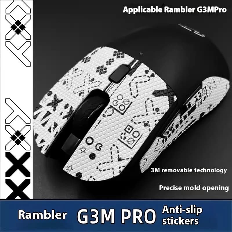 1 Set Mouse adesivo antiscivolo per HECATE G3M Pro adesivi antiscivolo con nastro antisudore versione ghiaccio pattini per Mouse