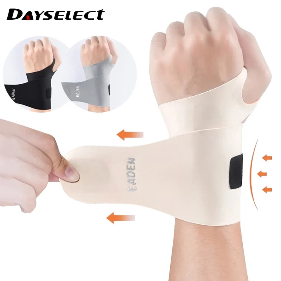 1 pz regolabile compressione sottile protezione per il polso distorsione tutore per il polso tendine guaina dolore per uomini donne polso esercizio supporto di sicurezza