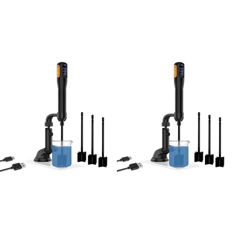 FAST-2X Upgraded Resin Mixer, Epoxy Resin Electric Stirrer, Paint Mixer & Timed Epoxy Resin Mixer With Mixer Stand