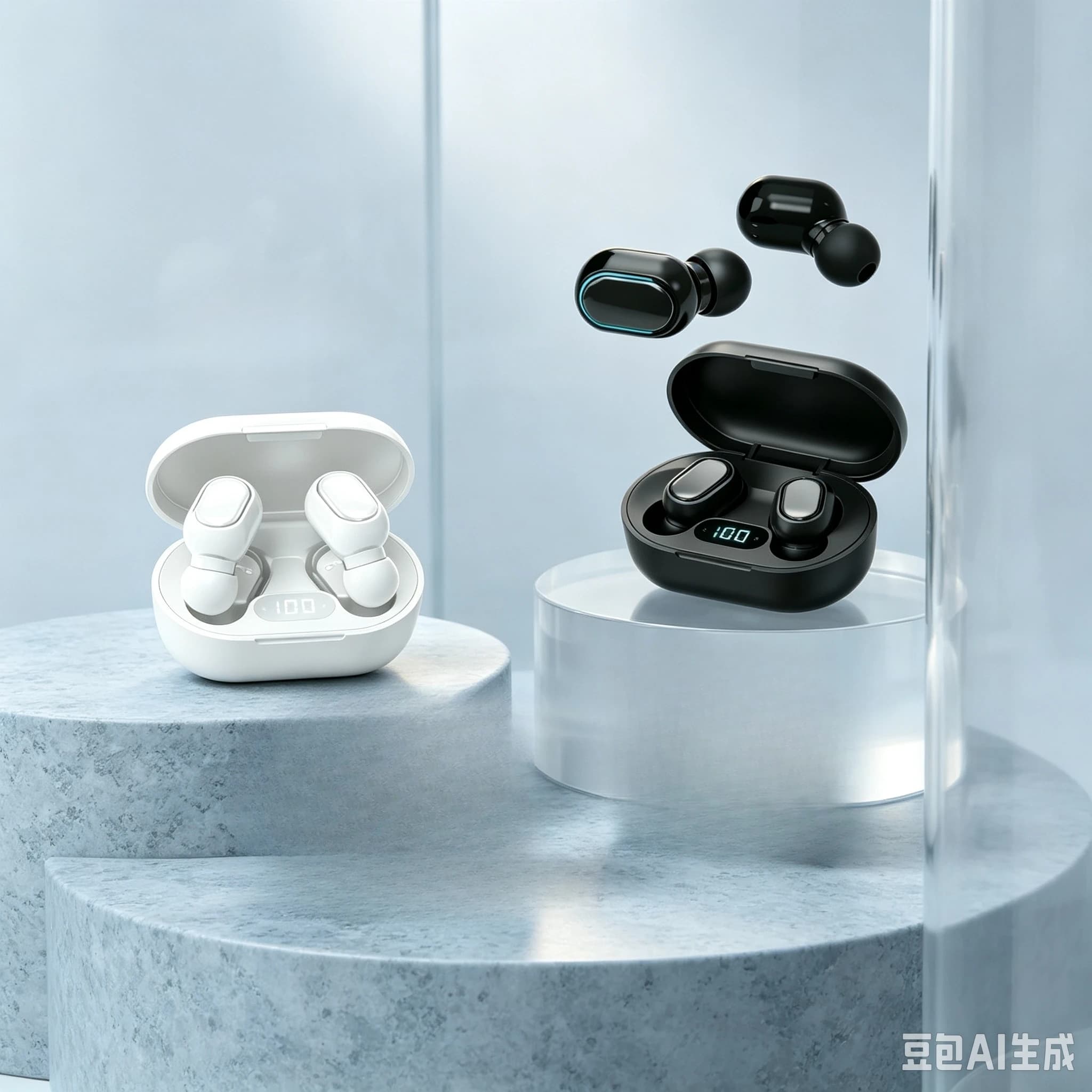 Wireless Earbuds Bluetooth Headphones Lightweight Bluetooth Earphones Significantly Reduce Neck and Shoulder Fatigue Over Time
