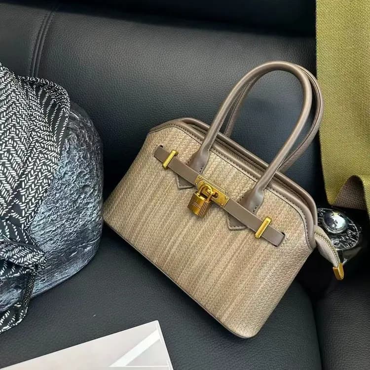 Borse fasciatoio alla moda ispirate a Parigi per donna, eleganti borse a tracolla alla moda, borse tote in pelle di alta gamma, design classico.
