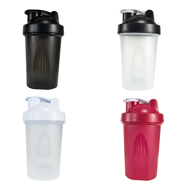 Shaker da 600ml/20oz, Miglior Borraccia Portatile per Fitness, Shaker per Proteine Senza BPA con Frullatore per Appassionati di Fitness e Atleti