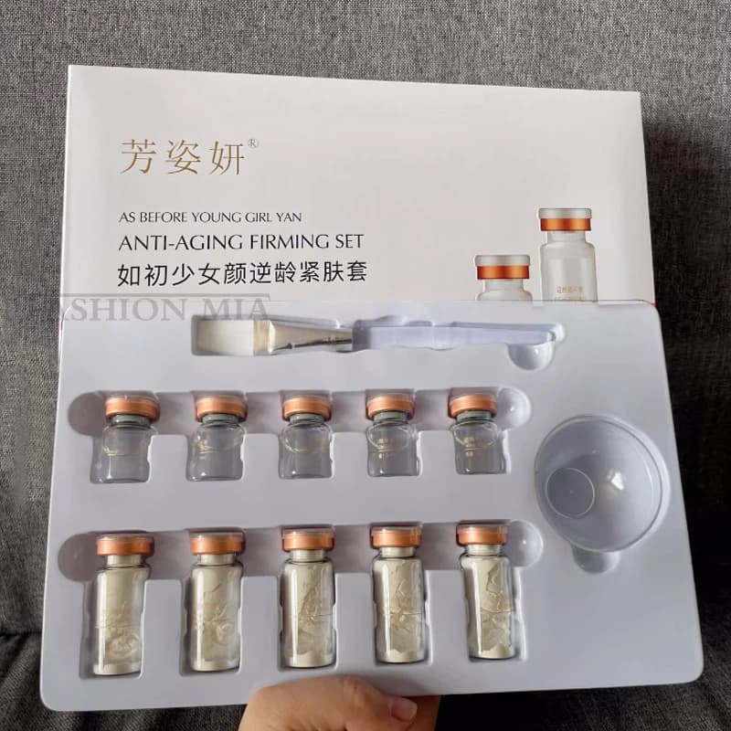 Corea Miracle Face Mask Peptide Essence Face Lifting rassodante acido ialuronico linee sottili idratante SPA cura della pelle bellezza