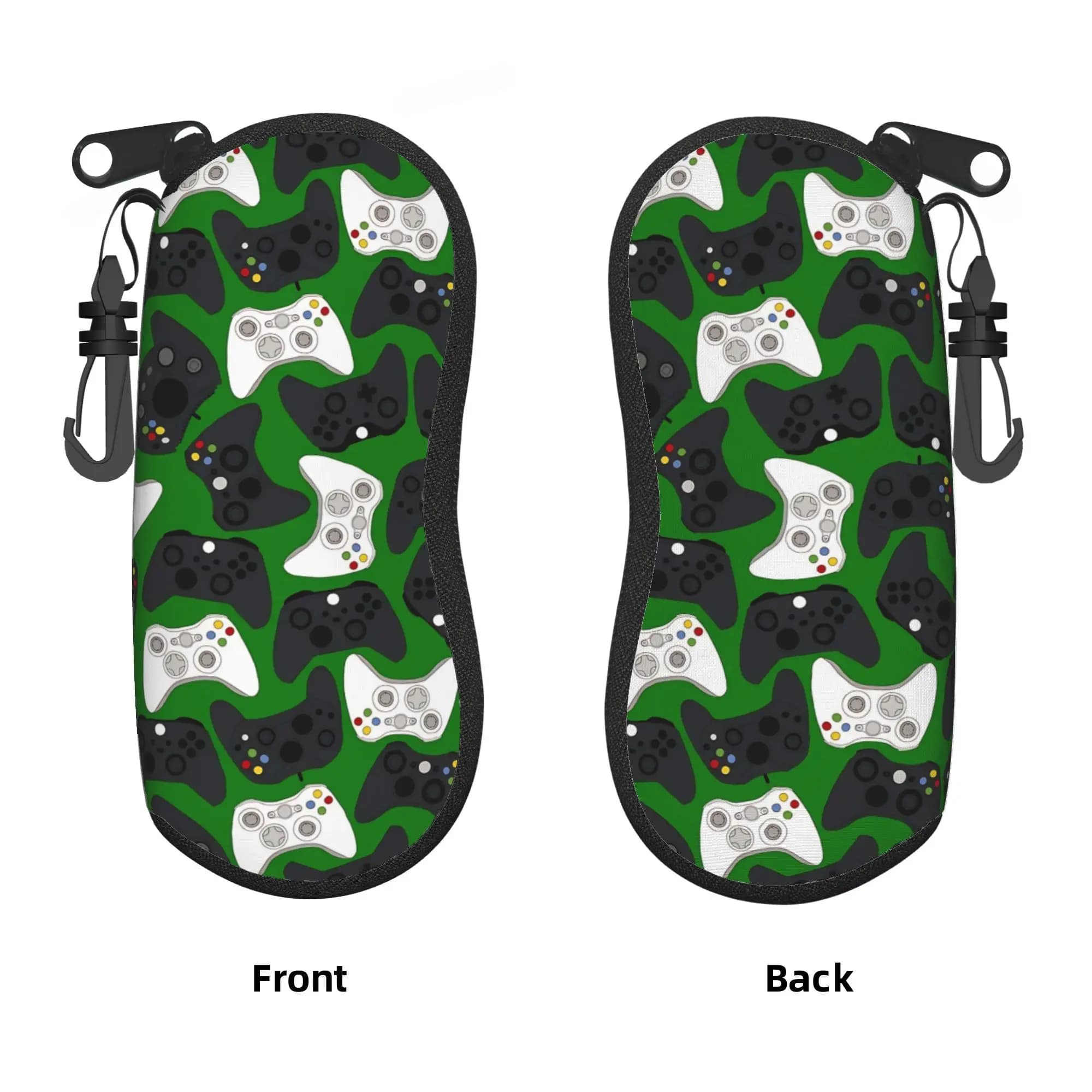 Custodia per Occhiali da Sole e Controller Xbox - Custodia Tascabile per Occhiali Unisex con Cerniera - Scatola Porta Occhiali Carina