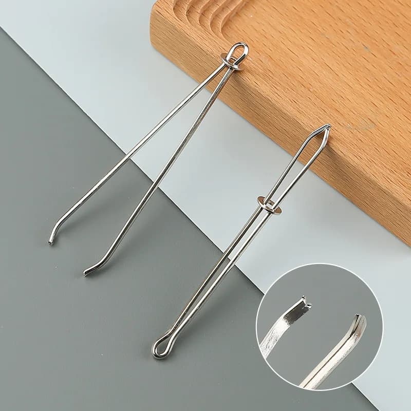 5 pezzi clip per indumenti infila artigianale multifunzionale per punto croce per fascia elastica morsetti per corda da indossare strumenti per cucire fai da te
