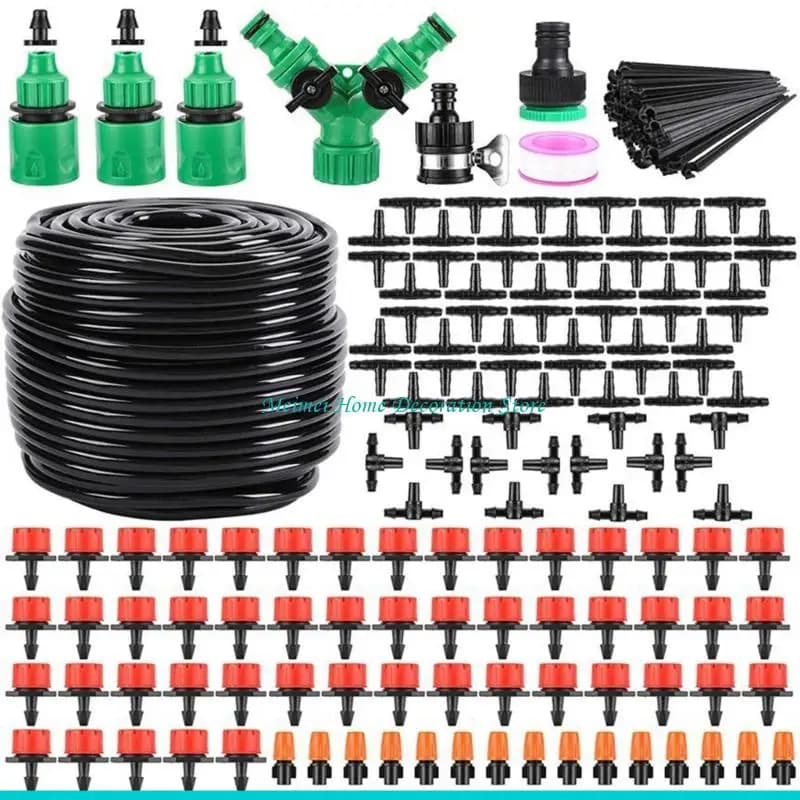 H7BF Sistema irrigazione a goccia a 2 Irrigazione automatica delle piante con tubo gocciolante regolabile Strumento
