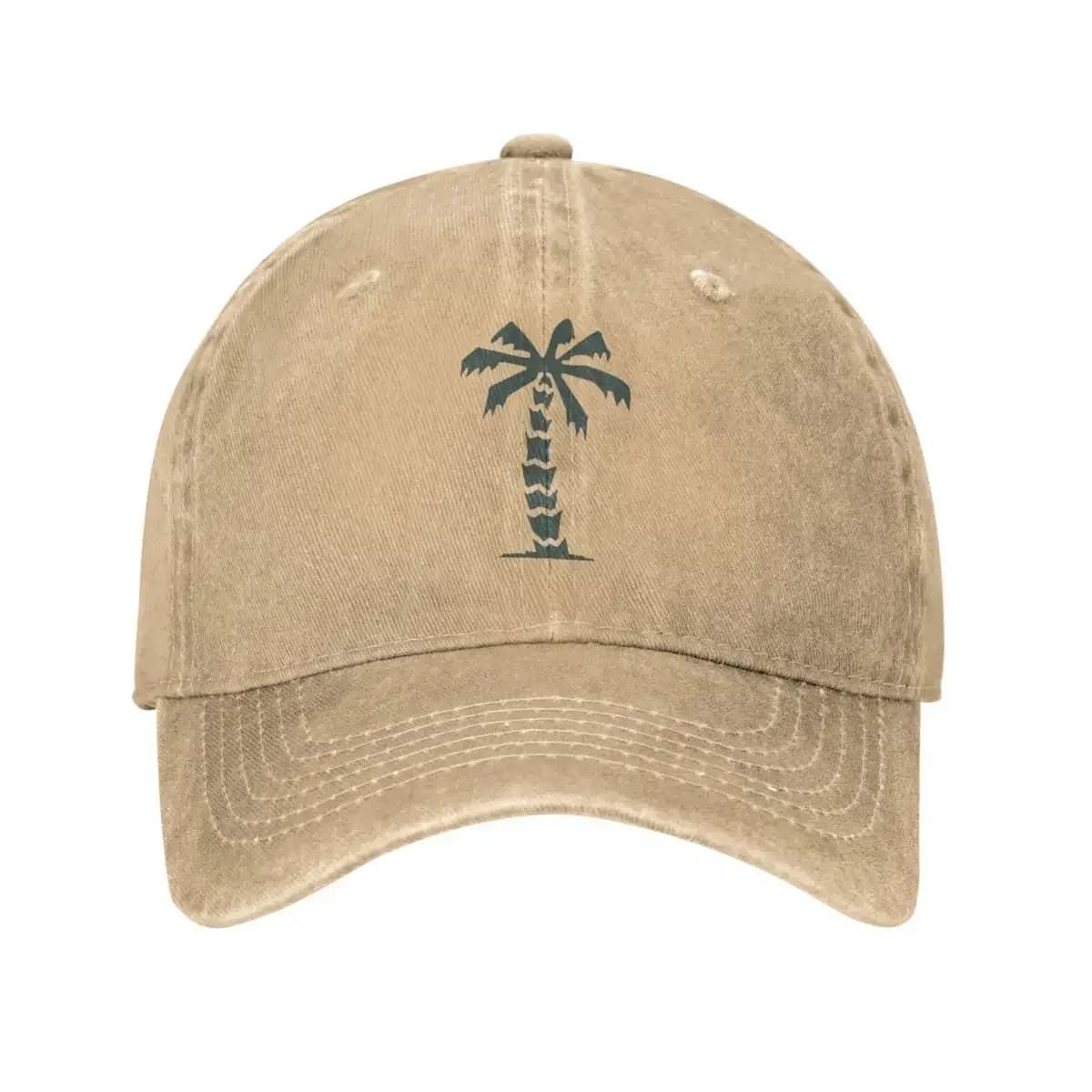 Wehrmacht Afrika Korps Palm Tree Berretti da baseball Berretto da sole lavato vintage invecchiato per uomo Donna Allenamenti all'aperto Berretti Cappello